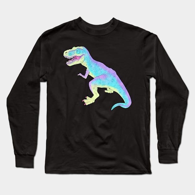 Pastel Rex Long Sleeve T-Shirt by JulieKitzes